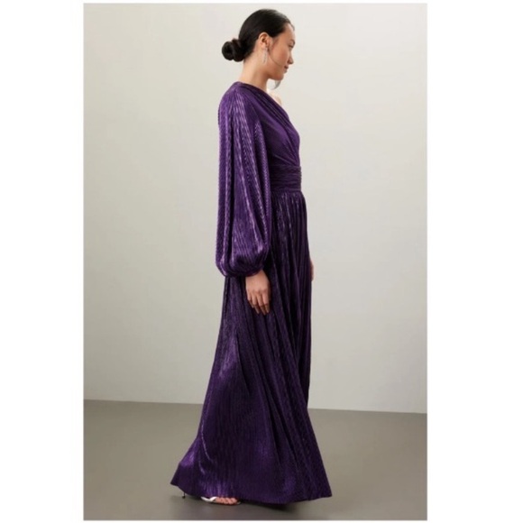 Bronx and Banco Purple Florence Gown, Size: S - Picture 2 of 11